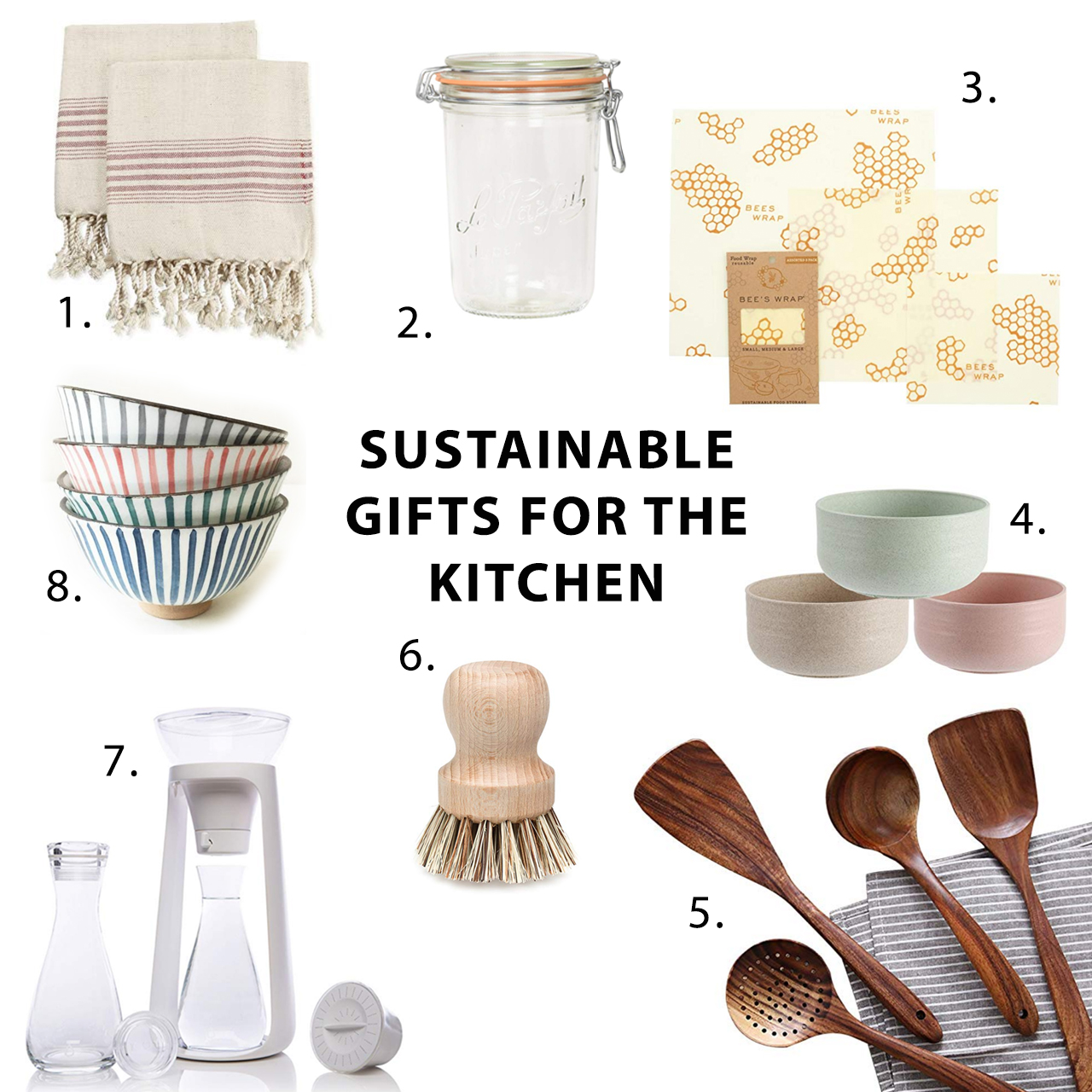 2018 Sustainable Gift Guide for the Kitchen
