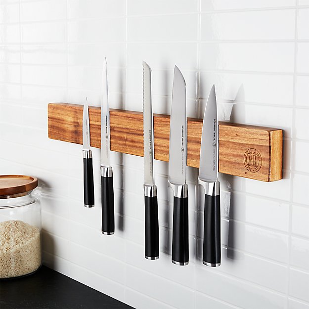 Crate and Barrel wall mounted knife holders