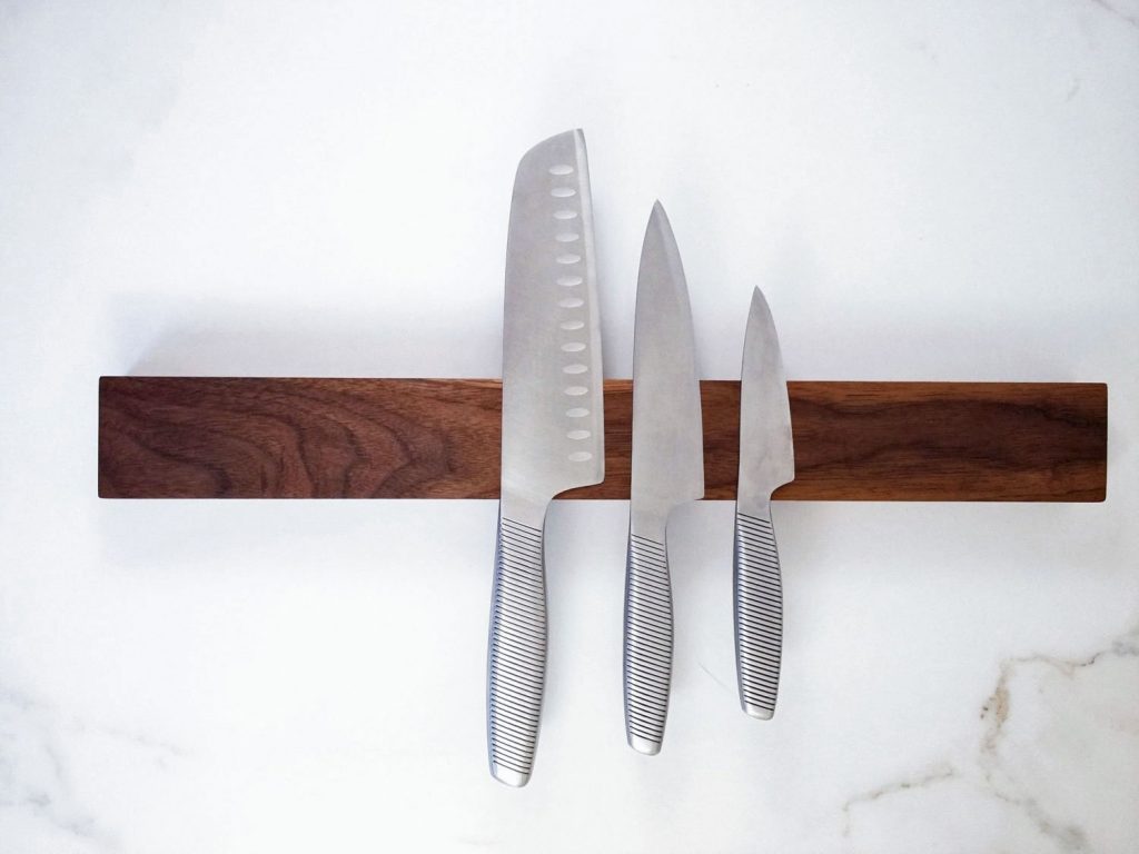 Etsy wall mounted knife holder magnetic knife strip