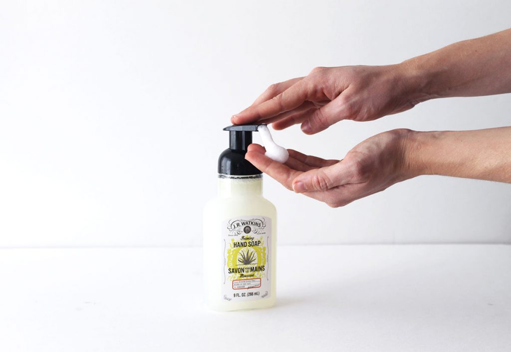 DIY Foaming Hand Soap Refill - made with all natural ingredients