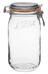 Le Parfait canning jar - glass pantry jars